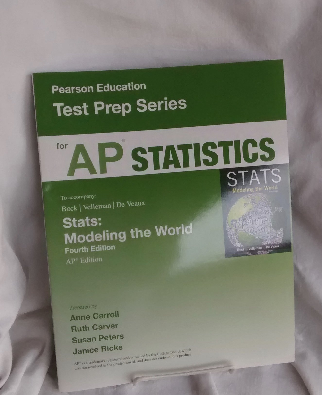 Prep Stats Positive Pearson Education AP Test Prep: Statistics, 4th Edition To Accompany ...