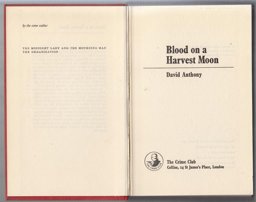 Blood on a Harvest Moon