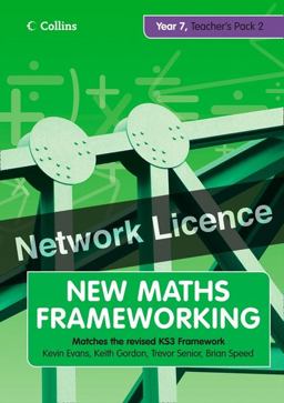 New Maths Frameworking - Year 7 Teacher's Guide Book 2 (Levels 4-5): Network Licence