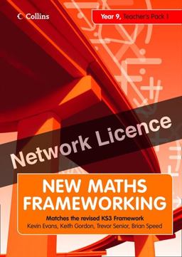 New Maths Frameworking - Year 9 Teacher's Guide Book 1 (Levels 4-5): Network Licence