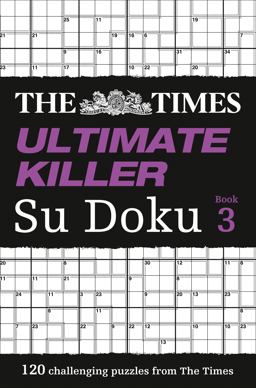 Times Ultimate Killer Su Doku Book 3  9780007440658 Front Cover