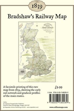 Bradshaw's Railway Map 1839