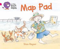 Map Pad: Band 01A Pink/Band 10 White (Collins Big Cat Phonics Progress)
