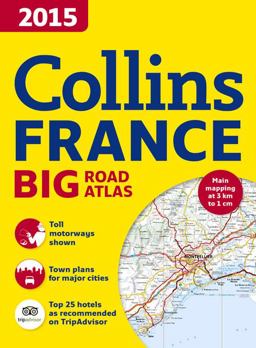 2015 Collins France Big Road Atlas
