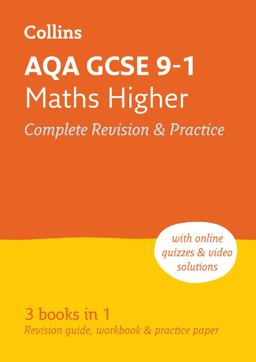 AQA GCSE 9-1 Maths Higher All-In-One Complete Revision and Practice