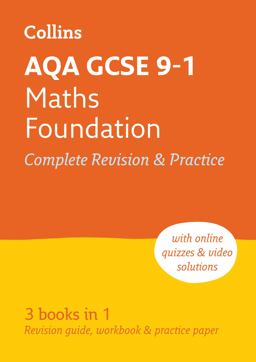 AQA GCSE 9-1 Maths Foundation All-In-One Complete Revision and Practice