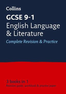 GCSE 9-1 English Language and English Literature All-In-One Revision and Practice Ideal for the 2025 and 2026 Exams  9780008112585 Front Cover