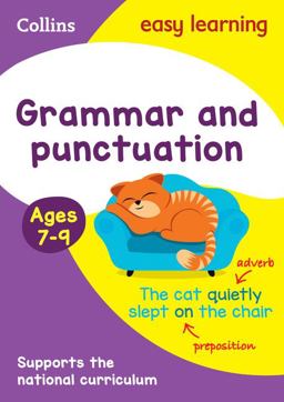 Grammar and Punctuation Ages 7-9: Prepare for School with Easy Home Learning (Collins Easy Learning KS2)  9780008134228 Front Cover
