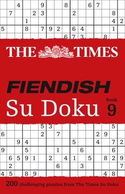 Times Fiendish Su Doku Book 9  9780008136437 Front Cover