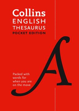 English Pocket Thesaurus: the Perfect Portable Thesaurus (Collins Pocket)