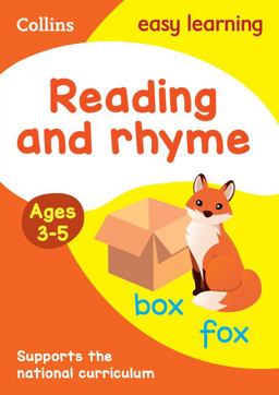 Reading and Rhyme Ages 3-5: Ideal for Home Learning (Collins Easy Learning Preschool)