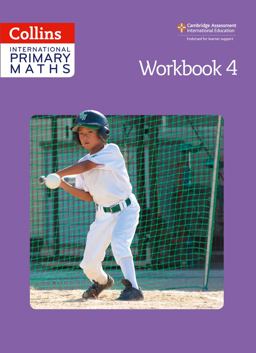Collins International Primary Maths - Workbook 4  9780008159955 Front Cover