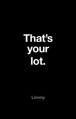 That's Your Lot  9780008172619 Front Cover
