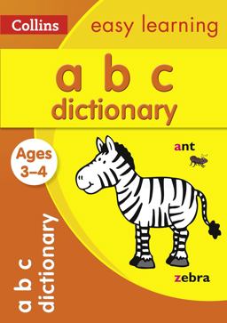 Collins Easy Learning - ABC Dictionary Ages 3 To 4