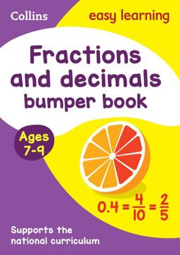 Fractions and Decimals Bumper Book Ages 7-9