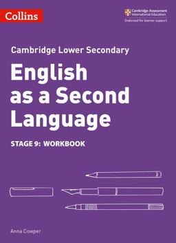 Lower Secondary English As a Second Language Workbook: Stage 9 (Collins Cambridge Lower Secondary English As a Second Language)