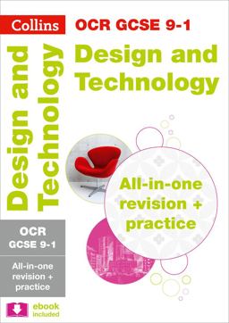 OCR GCSE 9-1 Design and Technology All-In-One Complete Revision and Practice