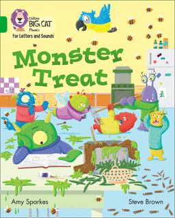 Collins Big Cat Phonics for Letters and Sounds - Monster Treat: Band 05/Green