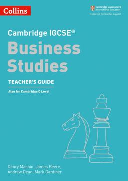 Cambridge IGCSE(tm) Business Studies Teacher's Guide (Collins Cambridge IGCSE(tm))