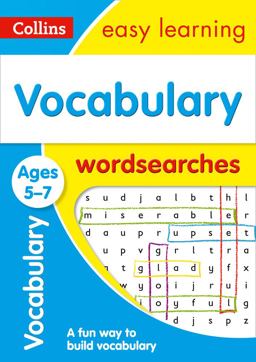 Vocabulary Word Searches Ages 5-7: Ideal for Home Learning (Collins Easy Learning KS1)