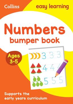Numbers Bumper Book Ages 3-5: Ideal for Home Learning (Collins Easy Learning Preschool)