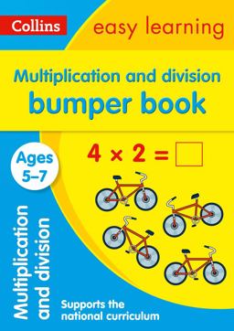 Multiplication and Division Bumper Book Ages 5-7: Ideal for Home Learning (Collins Easy Learning KS1)