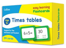 Times Tables Flashcards: Ideal for Home Learning (Collins Easy Learning KS2)