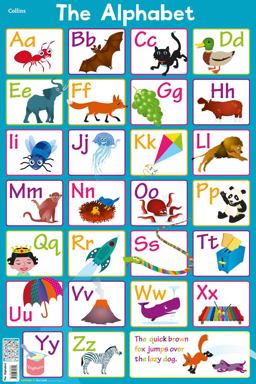 Alphabet (Collins Children's Poster)