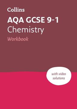 AQA GCSE 9-1 Chemistry Workbook Ideal for Home Learning, 2022 and 2023 Exams  9780008326739 Front Cover
