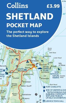 Shetland Pocket Map: the Perfect Way to Explore the Shetland Islands