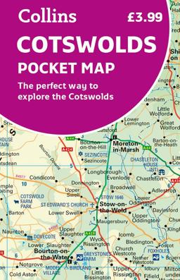 Cotswolds Pocket Map: the Perfect Way to Explore the Cotswolds