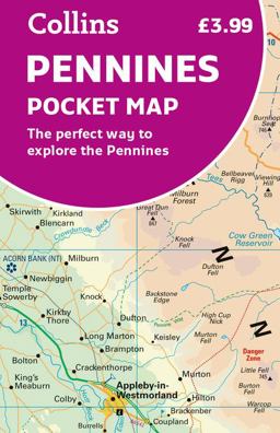 Pennines Pocket Map: the Perfect Way to Explore the Pennines