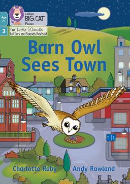 Big Cat Phonics for Little Wandle Letters and Sounds Revised - Age 7+ - Barn Owl Sees Town: Phase 3 Set 1 Blending Practice