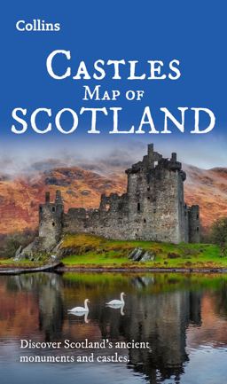 Collins-Castles Map of Scotland