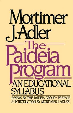 Paideia Program  9780020130406 Front Cover