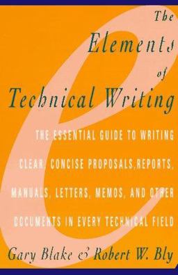 Elements of Technical Writing  9780020130857 Front Cover