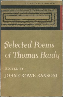 Selected Poems of Thomas Hardy