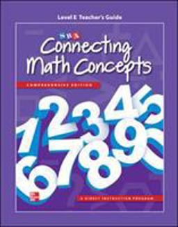 Connecting Math Concepts Level e, Additional Teacher Guide