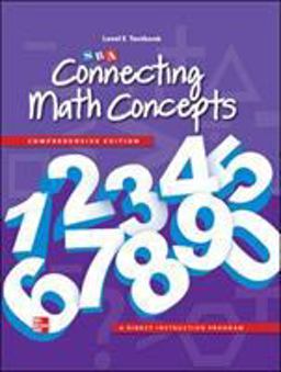Connecting Math Concepts Level e, Textbook