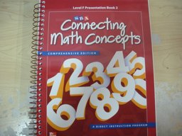 SRA Connecting Math Concepts Lefel F Presentation Book 2 Comprehensive Edition 1st 9780021036424 Front Cover