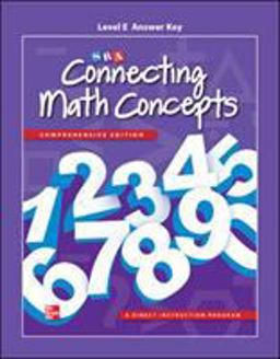Connecting Math Concepts Level e, Additional Answer Key