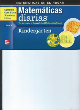 Grade K: Mathematics at Home Book 3/Matemáticas en el Hogar, Libro 3