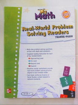My Math (Grade 4): Real-World Problem Solving Readers - Teacher's Guide 1st 9780021171576 Front Cover