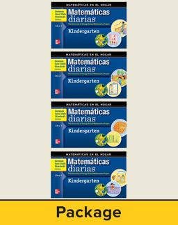 Everyday Mathematics, Grade K, Matemáticas en el Hogar, Libros 1-4