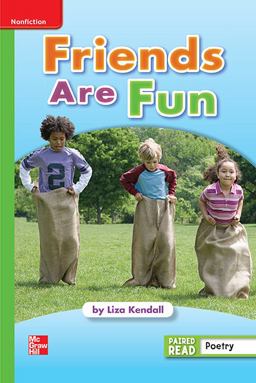 Reading Wonders Leveled Reader Friends Are Fun: Beyond Unit 1 Week 4 Grade 1