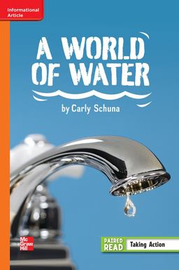 Reading Wonders, Grade 6, Leveled Reader A World of Water, On Level, Unit 3, 6-Pack