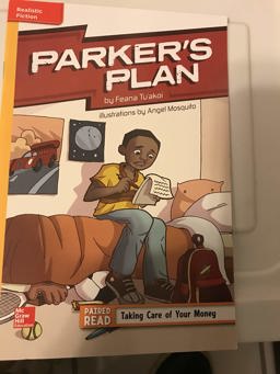 Reading WonderWorks Apprentice Parker's Plan Unit 1 Week 1 Grade 5