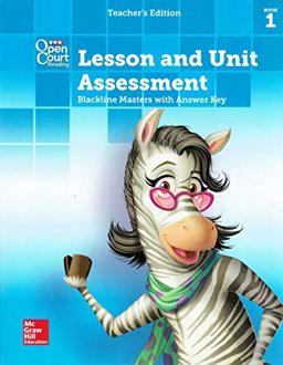 Open Court Reading, Grade 3, Lesson and Unit Assessment BLMs with Answer Key, Book 1