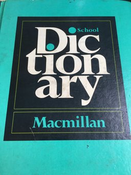 Macmillan School Dictionary