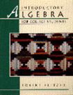 Introductory Algebra for College Students